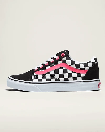 Customs Old Skool Checkerboard Wide Shoe