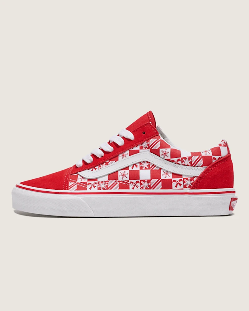 Customs Old Skool Holiday Checkerboard Shoe