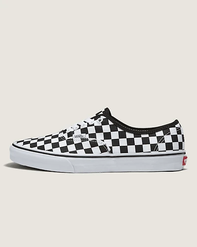 Customs Authentic Checkerboard Wide Shoe