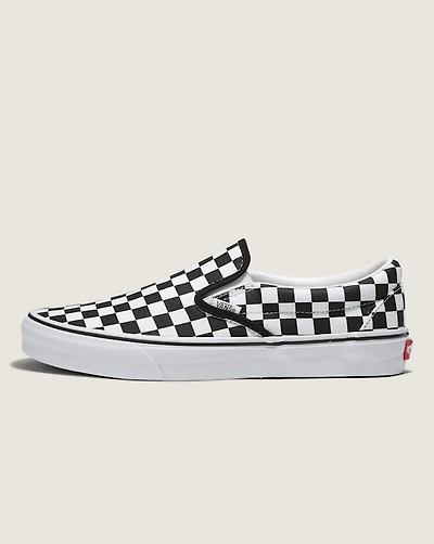 Customs Classic Slip-On Checkerboard Wide Shoe