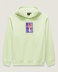 Floral Decor Pullover Hoodie