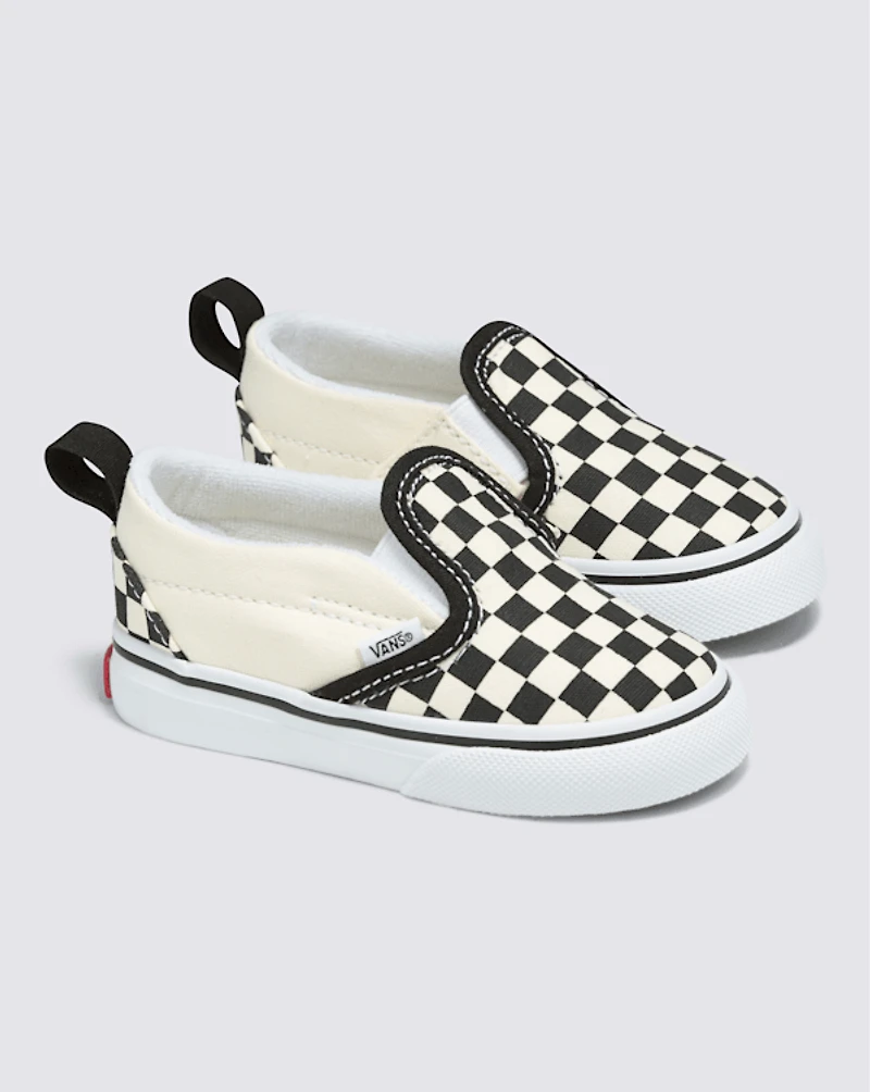 Toddler Classic Slip-On V Checkerboard Shoe