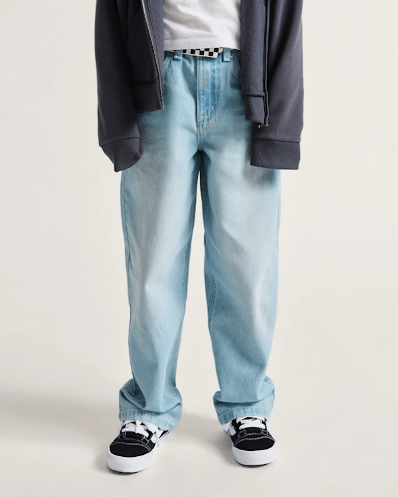 Kids Sirelle Denim Puddle Pants