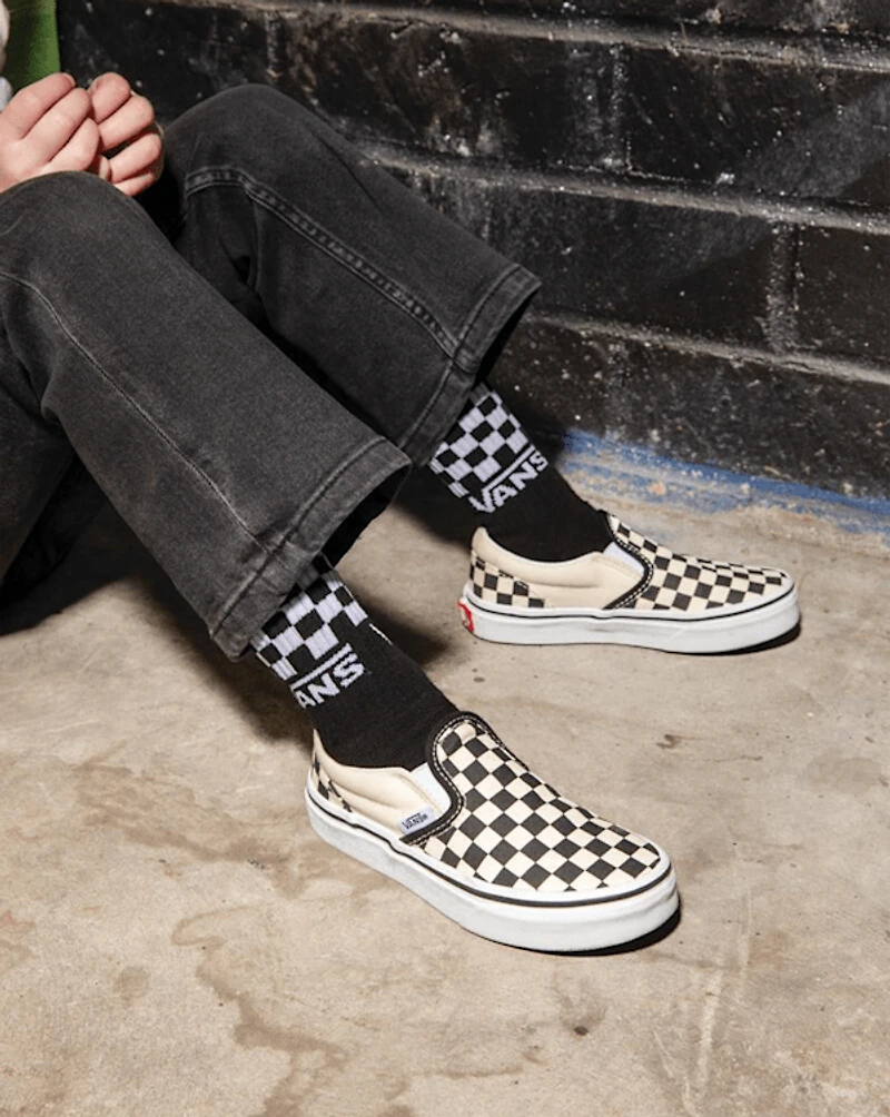 Little Kids Classic Slip-On Checkerboard Shoe