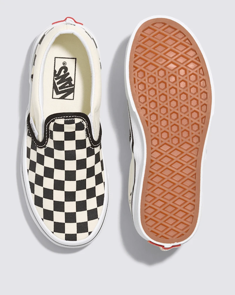 Little Kids Classic Slip-On Checkerboard Shoe