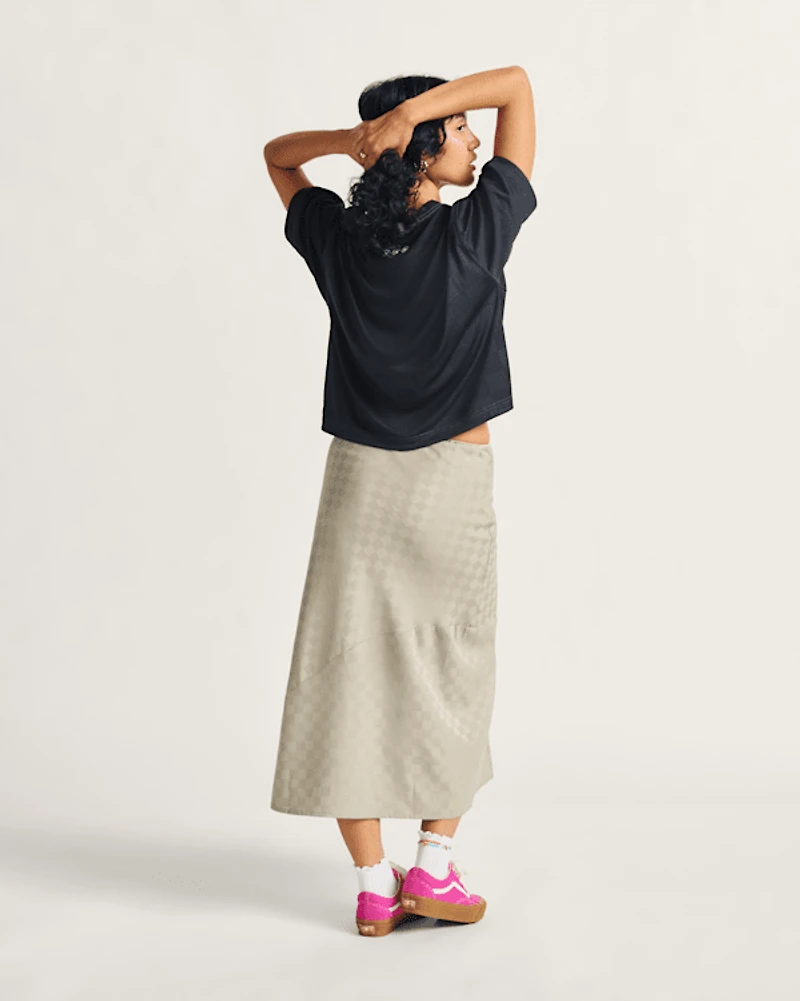 Diana Column Checkerboard Skirt