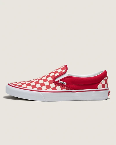 Customs Classic Slip-On Checkerboard Wide Shoe