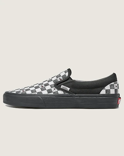 Customs Classic Slip-On Halloween Checkerboard Shoe