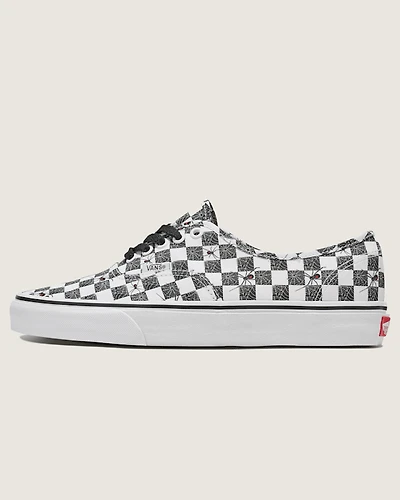 Customs Authentic Halloween Checkerboard Shoe