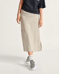 Diana Column Checkerboard Skirt