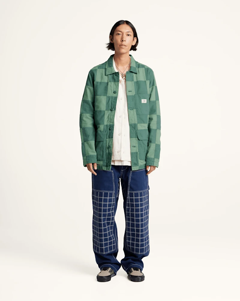 OTW Patchwork Drill Chore Coat