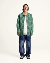 OTW Patchwork Drill Chore Coat