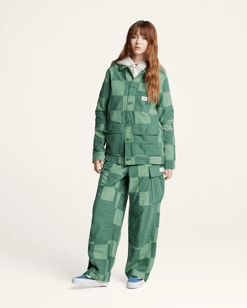 OTW Patchwork Drill Chore Coat