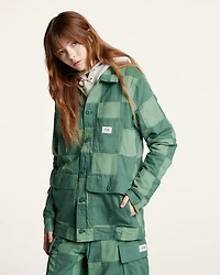 OTW Patchwork Drill Chore Coat