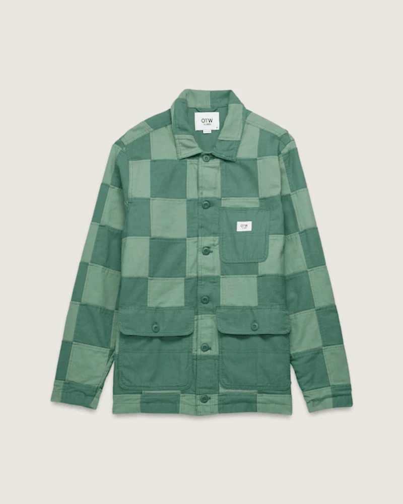 OTW Patchwork Drill Chore Coat