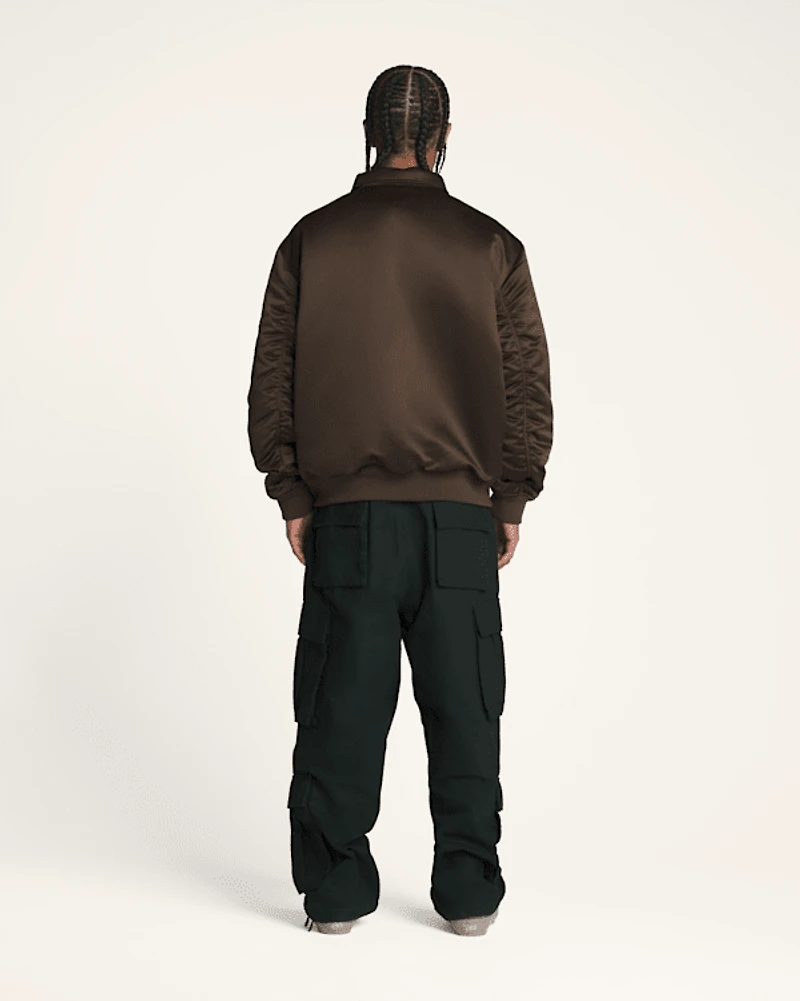 OTW Satin Bomber Jacket