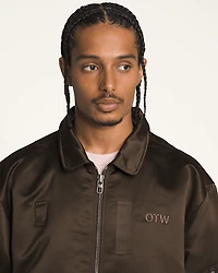 OTW Satin Bomber Jacket
