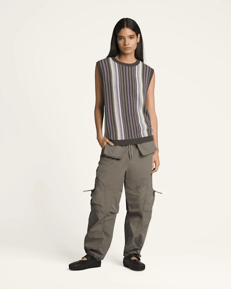 Premium Striped Sweater Vest