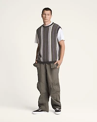 Premium Striped Sweater Vest