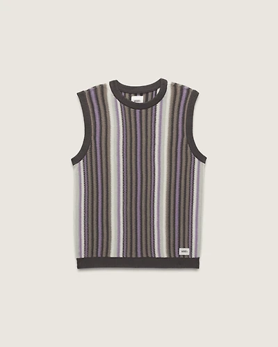 Premium Striped Sweater Vest