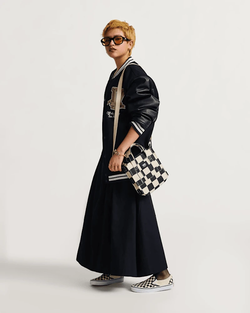Lil Pergs Checkerboard Tote Bag