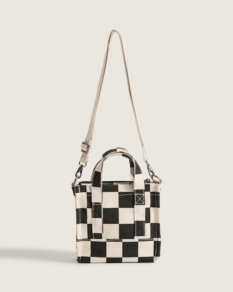 Lil Pergs Checkerboard Tote Bag