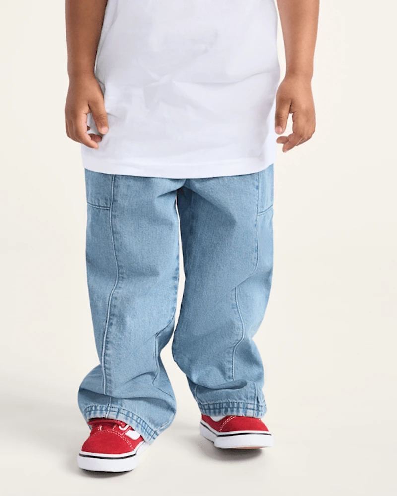 Little Kids Naithin Denim Pants
