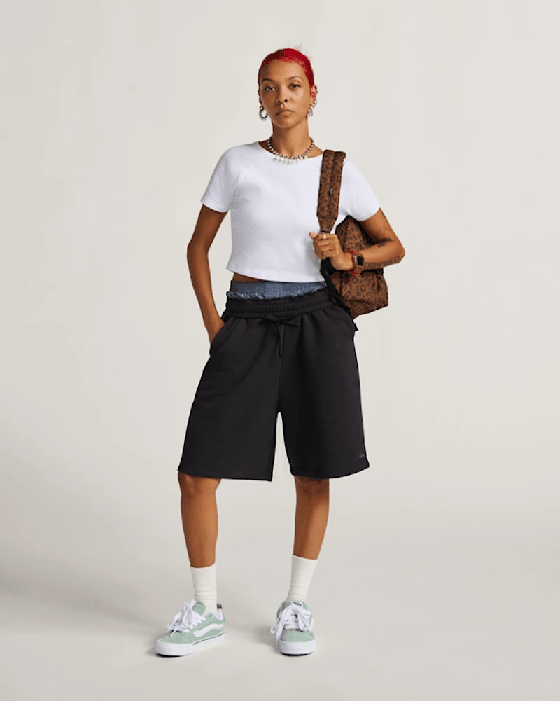 Script Logo Fleece Shorts