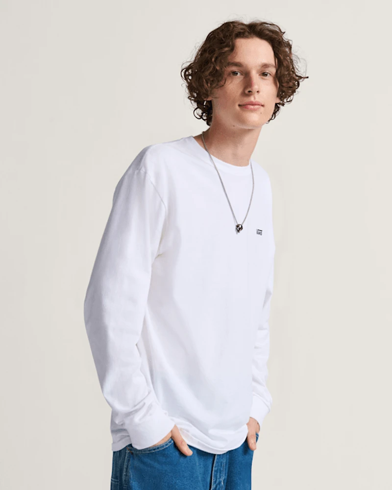 Left Chest Logo Long Sleeve T-Shirt