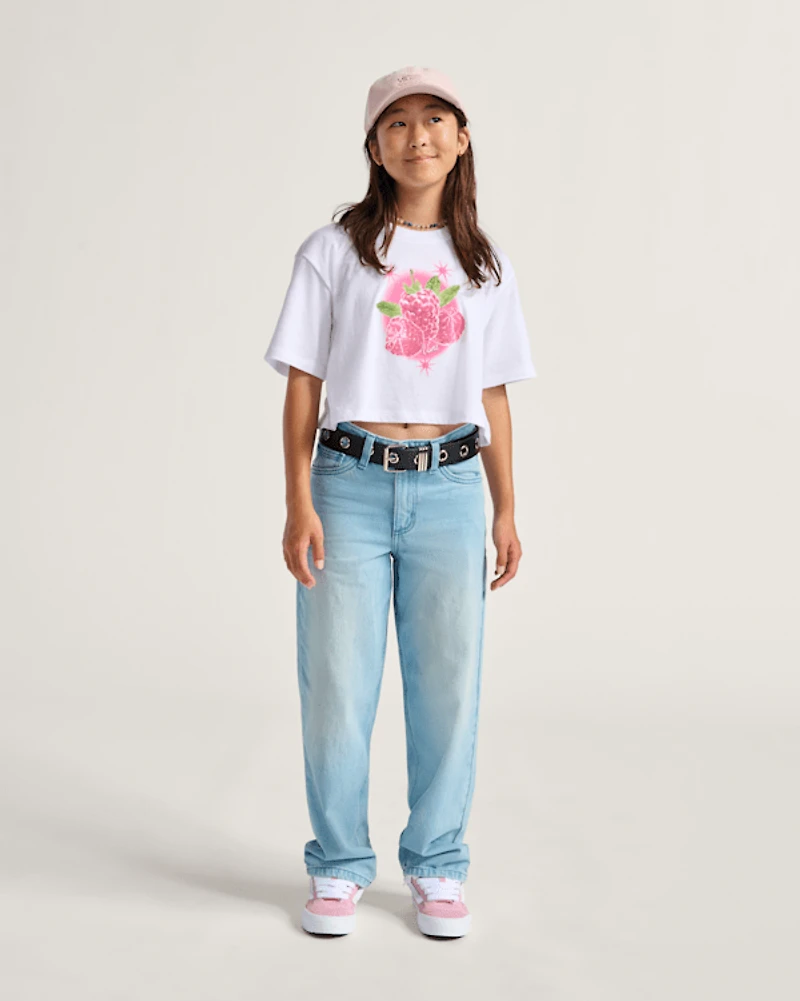 Kids Sirelle Denim Puddle Pants