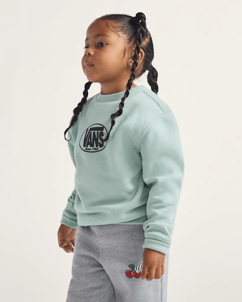 Little Kids Classic Oval Crew Sweatshirt