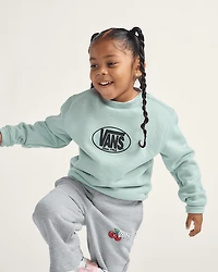 Little Kids Classic Oval Crew Sweatshirt