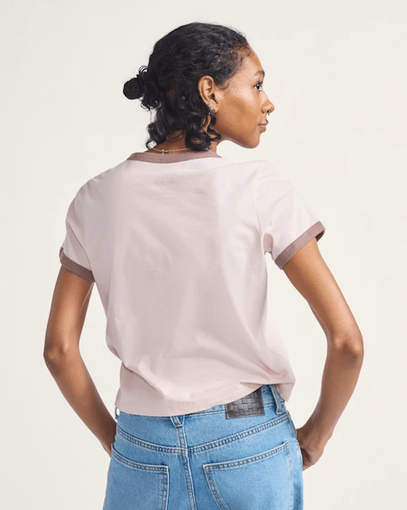 Drop V Ringer T-Shirt