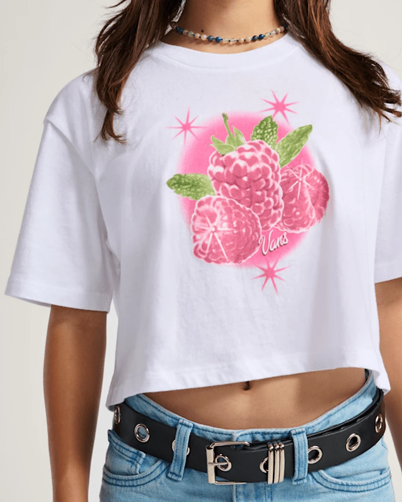 Kids Star Berries Crop T-Shirt