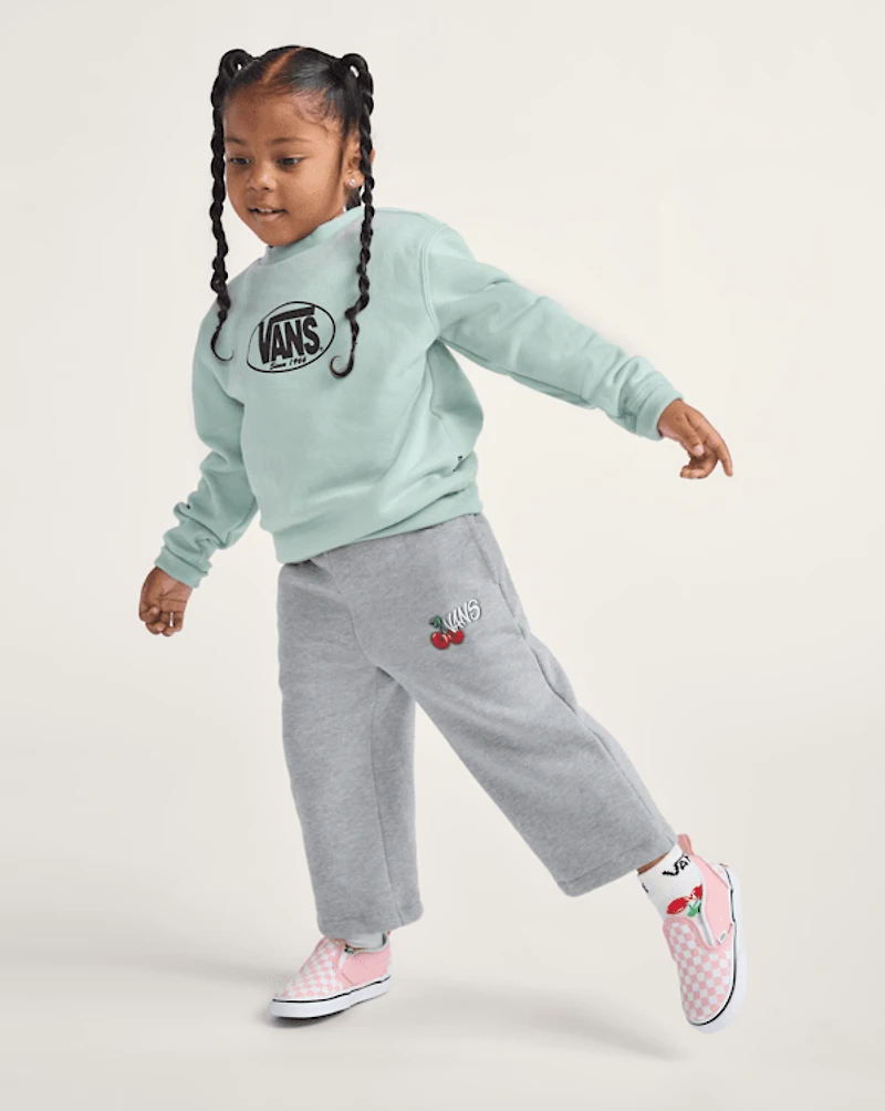 Little Kids Classic Oval Crew Sweatshirt