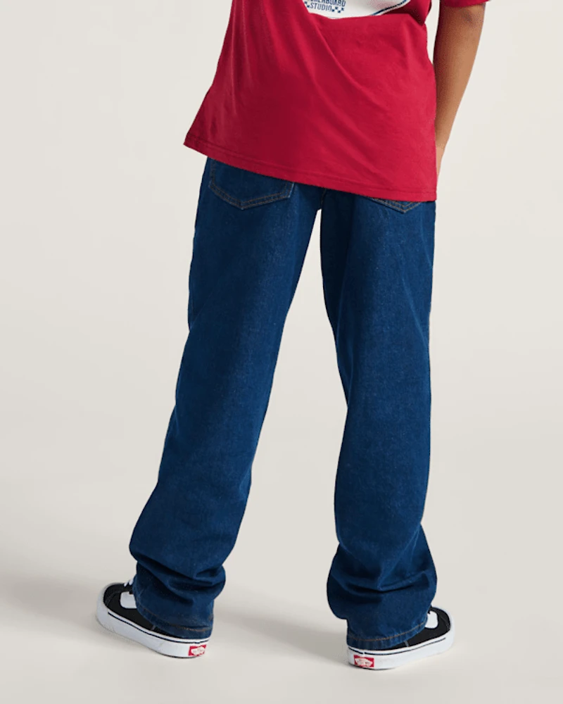 Kids Check-5 Loose Denim Pants