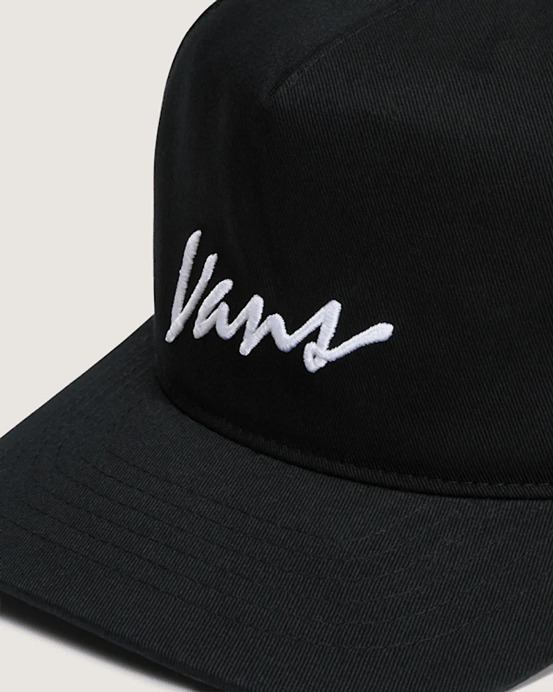 Classic Script Snapback Hat