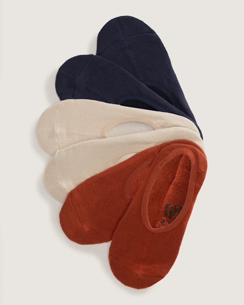 Classic No Show Socks 3-Pack