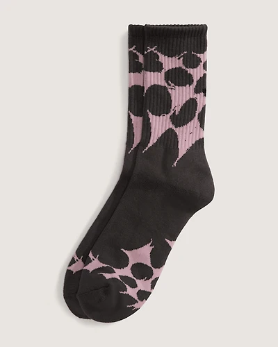 Skate Splatter Web Crew Socks