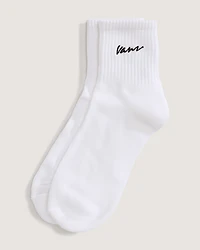 Classic Script Half Crew Socks