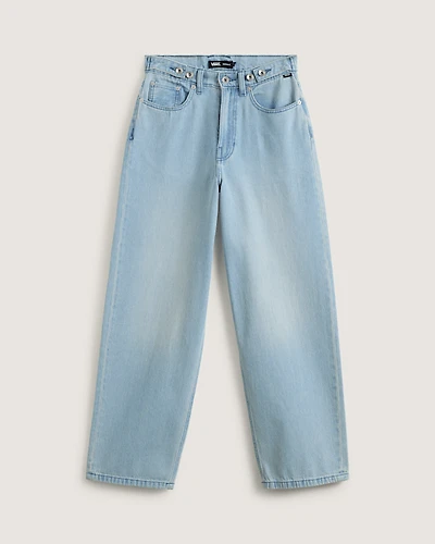 Check-5 Baggy Denim Pants