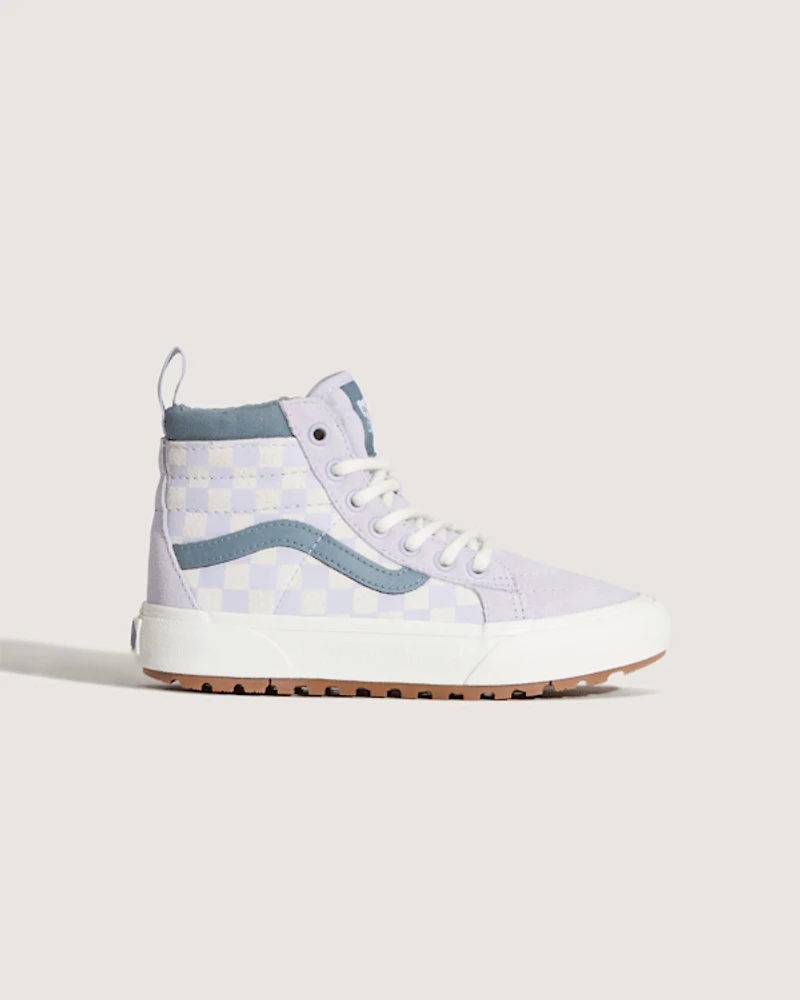 Little Kids Sk8-Hi Water Resistant Checkerboard Shoe