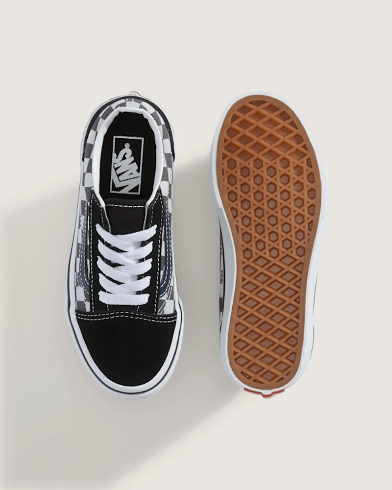 Little Kids Old Skool Checkerboard Shoe