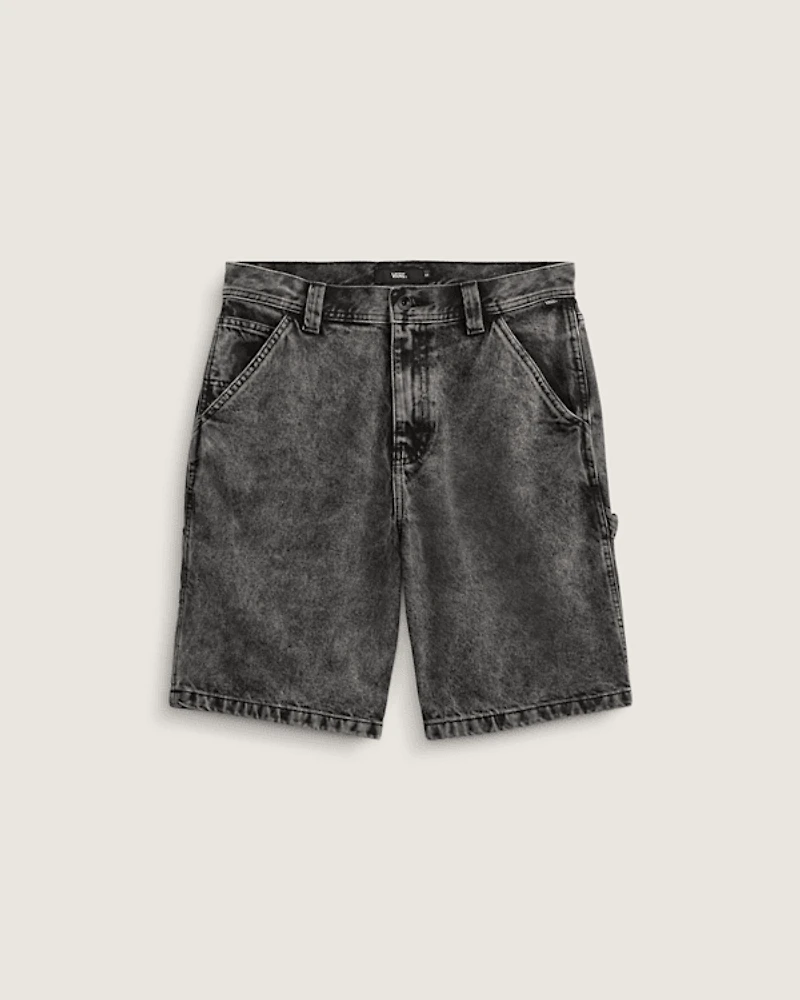 Drill Chore Loose Denim 22'' Shorts
