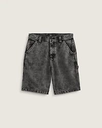 Drill Chore Loose Denim Shorts