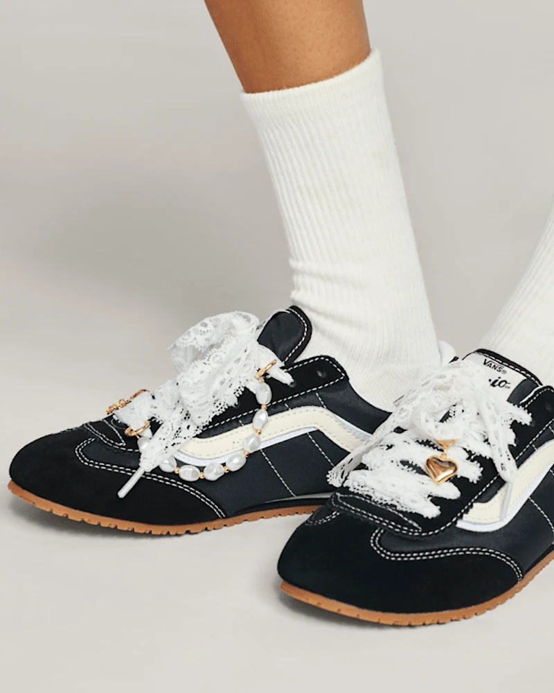 Vans Pearl and Lace Shoe Charm Set