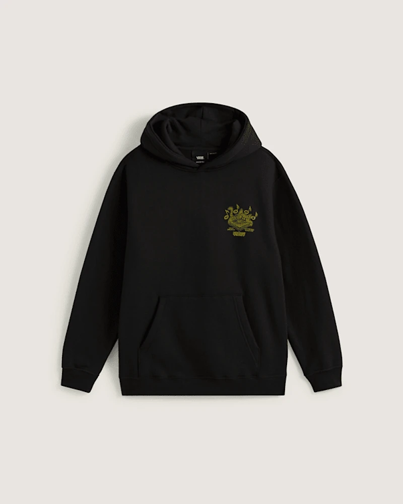Kids Scratched Records Pullover Hoodie