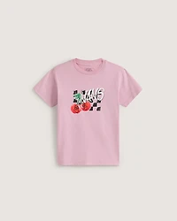Little Kids Checker Cherries T-Shirt