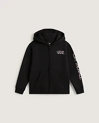 Little Kids Scribbled Past Zip Hoodie