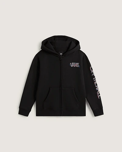 Little Kids Scribbled Past Zip Hoodie
